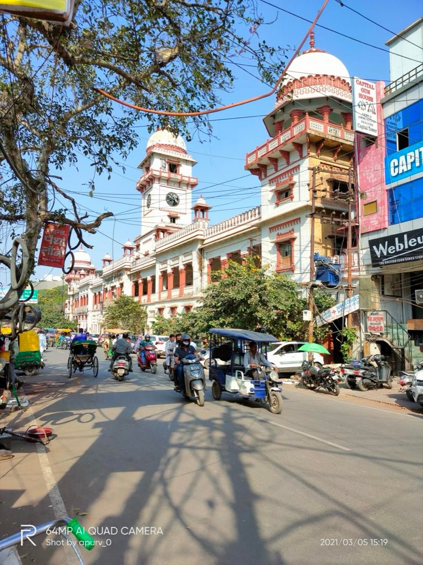 The Kotwali building in Kanpur, one of the old landmarks of the city centre