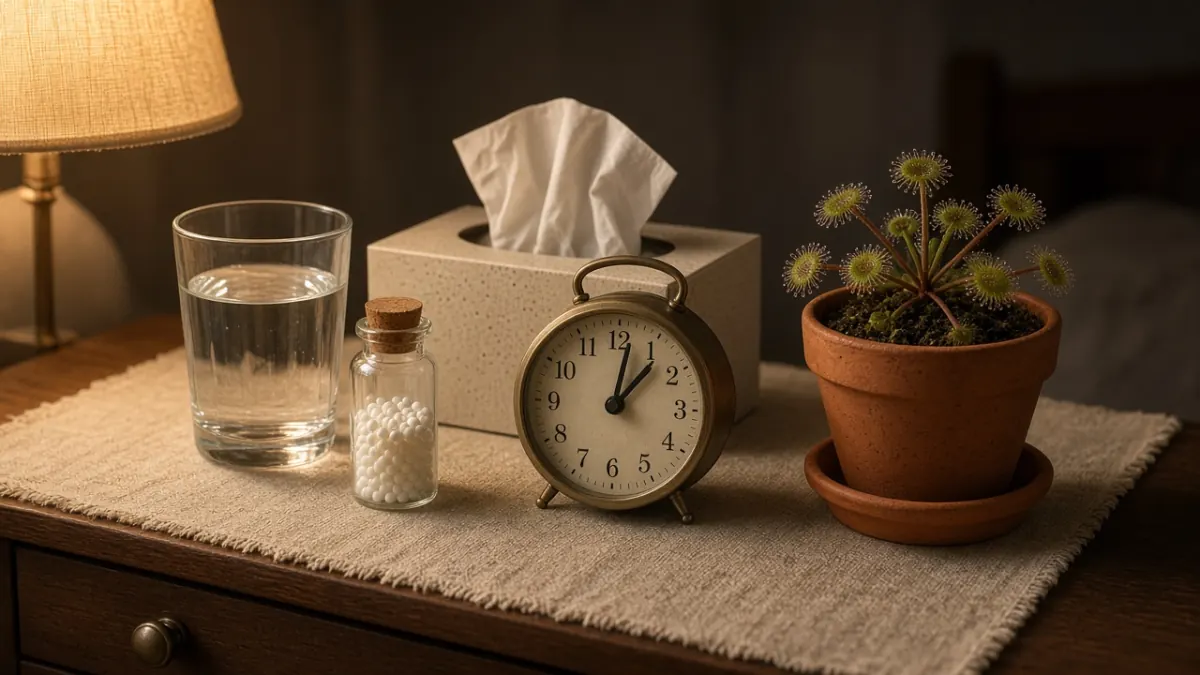Drosera 30 Uses: Night Cough Picture, Not Pertussis