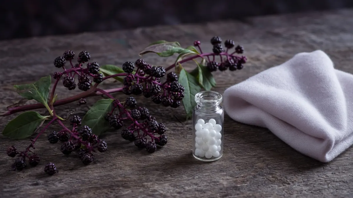 Phytolacca 30 Uses: Sore Throat, Mastitis, Pokeweed